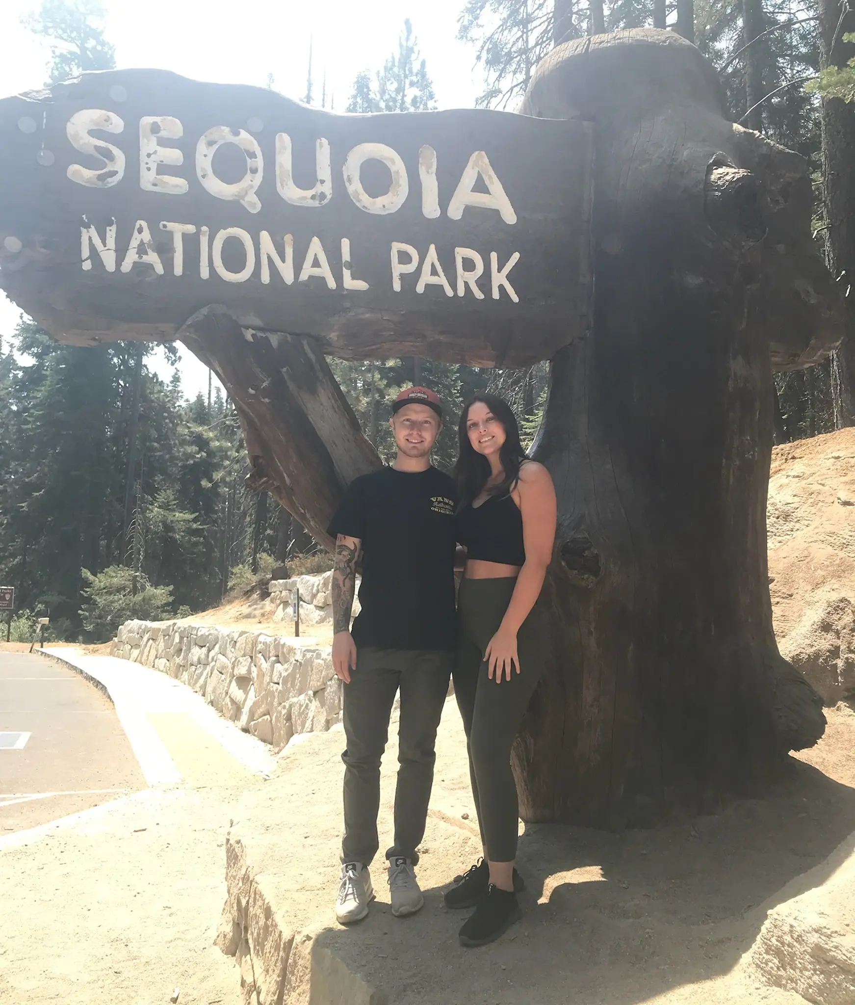 Sequoia National Park Sign